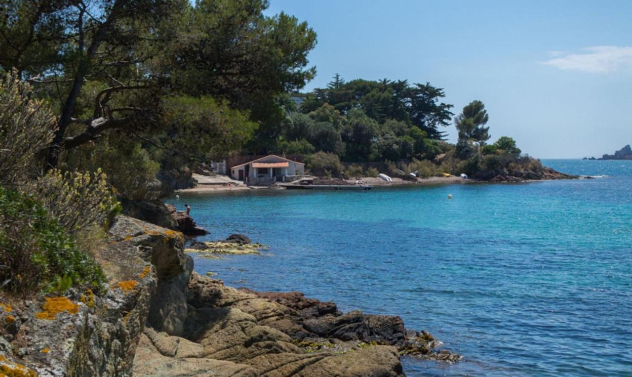 Agay Le Pti Bonheur 60M2 Rez De Jardin, En Bord De Mer Saint-Raphaël Dış mekan fotoğraf